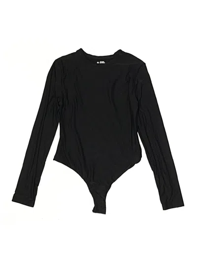Pre-owned Unbranded Bodysuit In Black