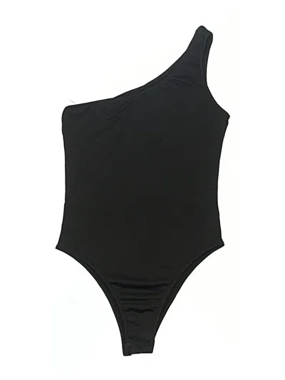 Pre-owned Unbranded Bodysuit In Black