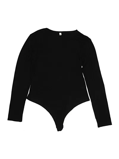 Pre-owned Unbranded Bodysuit In Black
