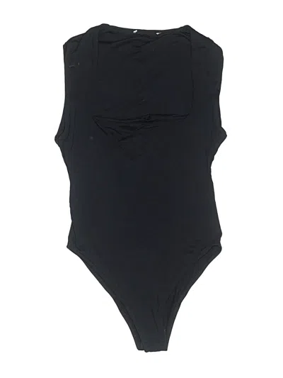 Pre-owned Unbranded Bodysuit In Black