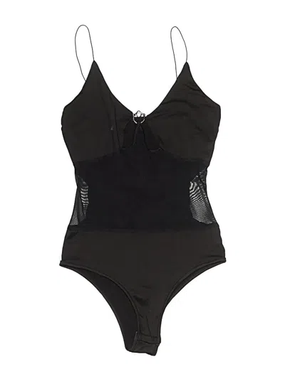 Pre-owned Unbranded Bodysuit In Black