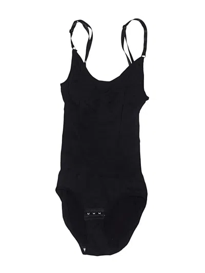 Pre-owned Unbranded Bodysuit In Black