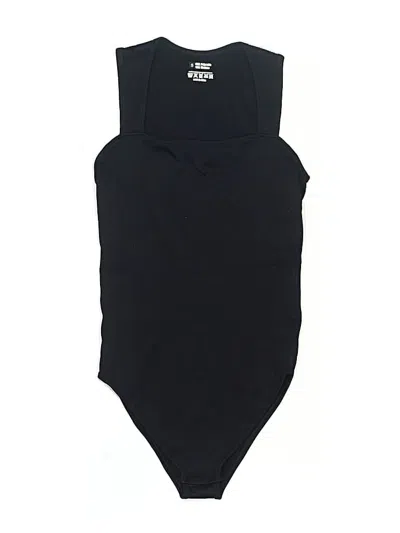 Pre-owned Unbranded Bodysuit In Black