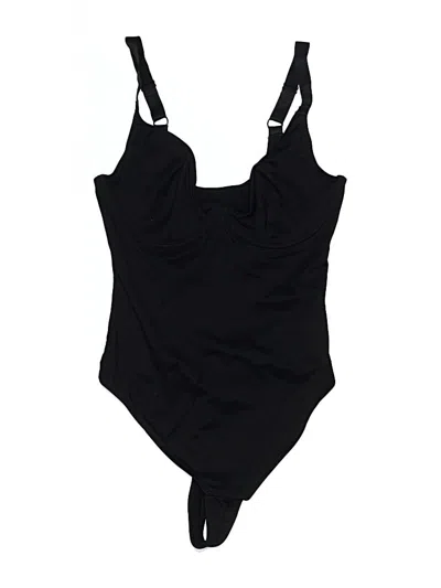Pre-owned Unbranded Bodysuit In Black