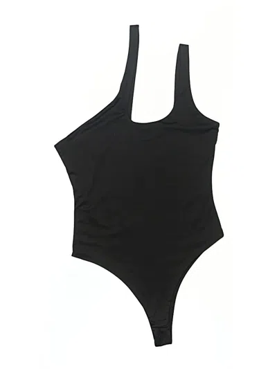 Pre-owned Unbranded Bodysuit In Black