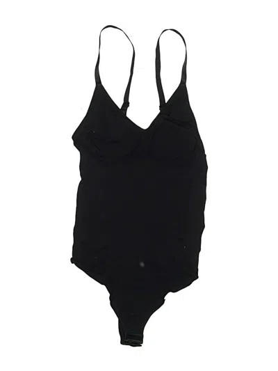 Pre-owned Unbranded Bodysuit In Black