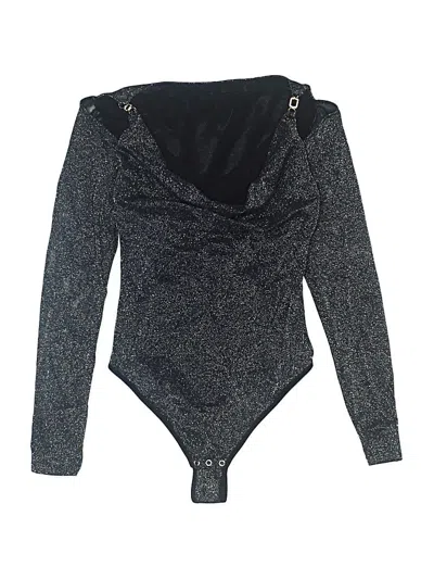 Pre-owned Unbranded Bodysuit In Black