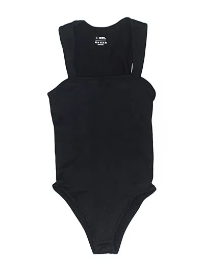 Pre-owned Unbranded Bodysuit In Black