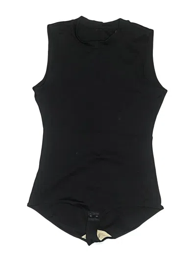 Pre-owned Unbranded Bodysuit In Black