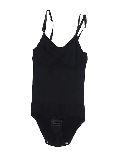 Pre-owned Unbranded Bodysuit In Black