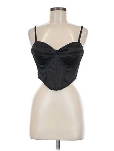 Pre-owned Unbranded Bodysuit In Black