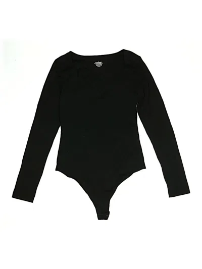 Pre-owned Unbranded Bodysuit In Black
