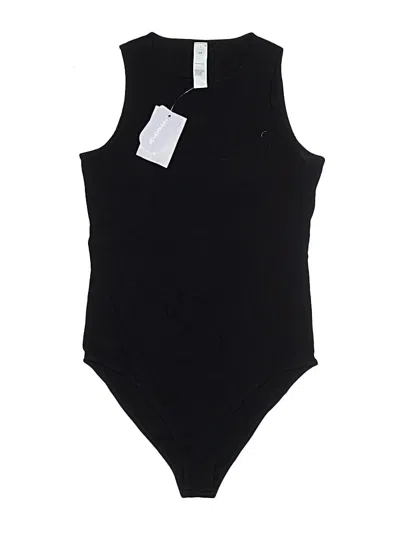 Pre-owned Unbranded Bodysuit In Black