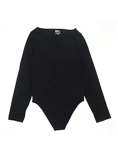 Pre-owned Unbranded Bodysuit In Black