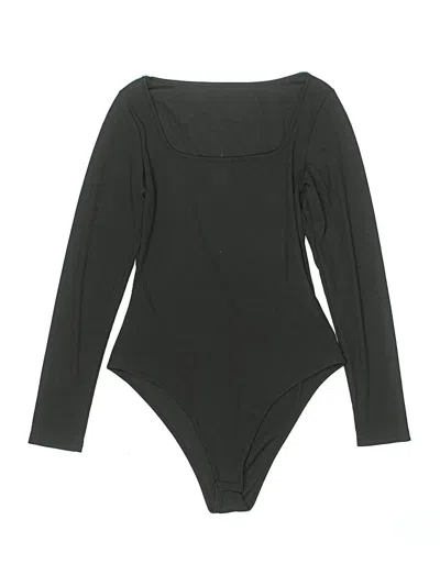 Pre-owned Unbranded Bodysuit In Black