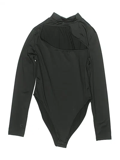 Pre-owned Unbranded Bodysuit In Black