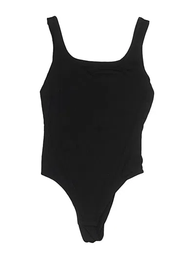 Pre-owned Unbranded Bodysuit In Black