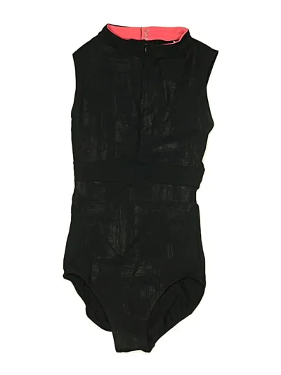 Pre-owned Unbranded Bodysuit In Black