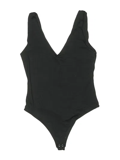 Pre-owned Unbranded Bodysuit In Black