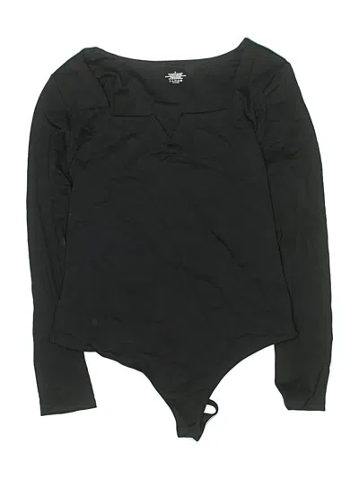Pre-owned Unbranded Bodysuit In Black