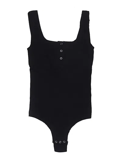 Pre-owned Unbranded Bodysuit In Black