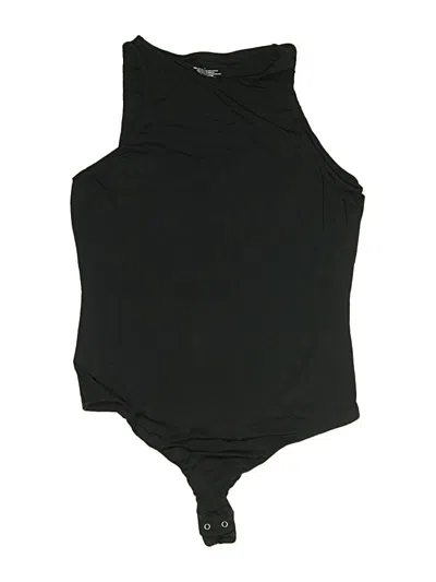 Pre-owned Unbranded Bodysuit In Black