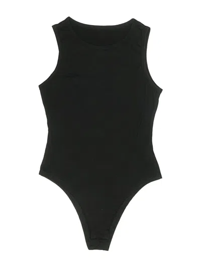 Pre-owned Unbranded Bodysuit In Black