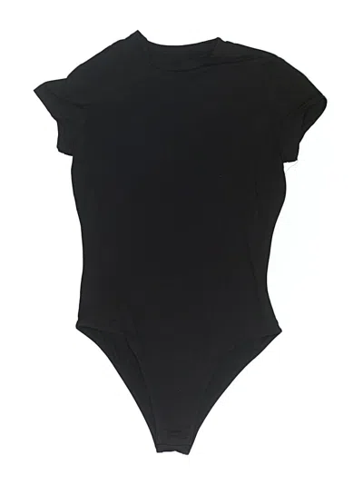 Pre-owned Unbranded Bodysuit In Black