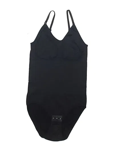 Pre-owned Unbranded Bodysuit In Black