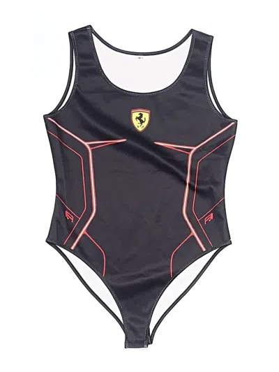 Pre-owned Unbranded Bodysuit In Black