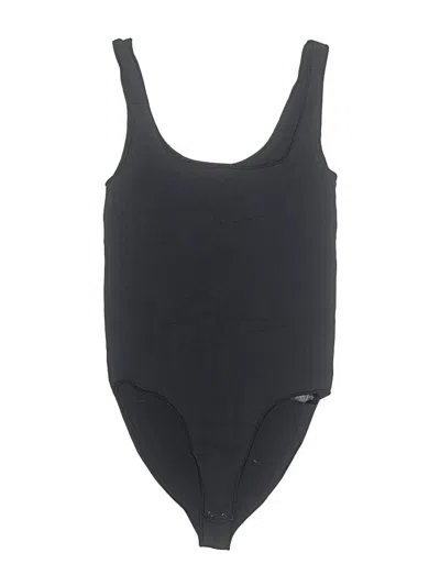 Pre-owned Unbranded Bodysuit In Black
