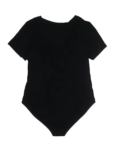 Pre-owned Unbranded Bodysuit In Black