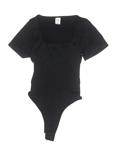 Pre-owned Unbranded Bodysuit In Black