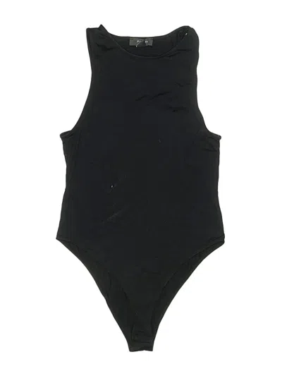 Pre-owned Unbranded Bodysuit In Black
