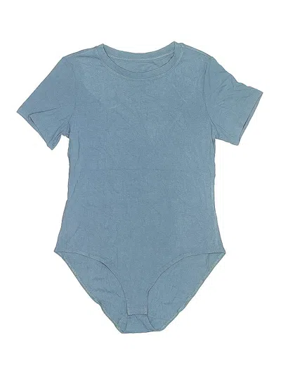 Pre-owned Unbranded Bodysuit In Blue