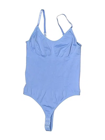 Pre-owned Unbranded Bodysuit In Blue
