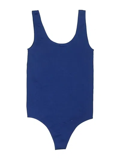 Pre-owned Unbranded Bodysuit In Blue