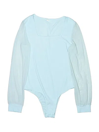 Pre-owned Unbranded Bodysuit In Blue