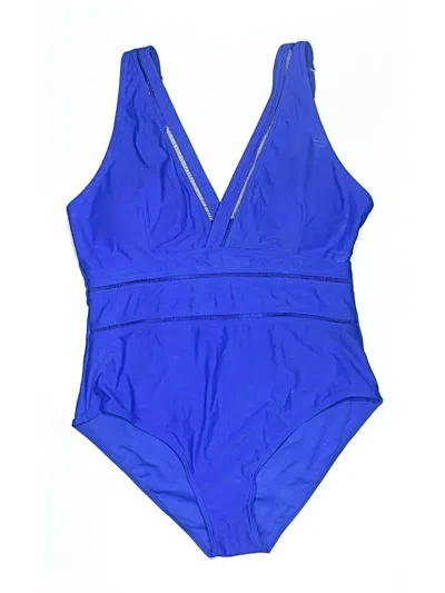 Pre-owned Unbranded Bodysuit In Blue