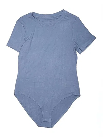 Pre-owned Unbranded Bodysuit In Blue