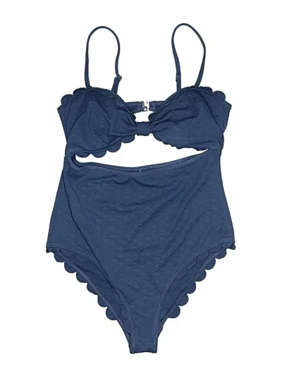 Pre-owned Unbranded Bodysuit In Blue