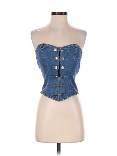 Pre-owned Unbranded Bodysuit In Blue