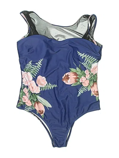 Pre-owned Unbranded Bodysuit In Blue
