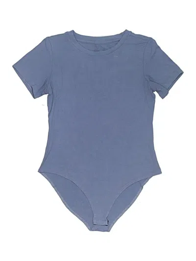 Pre-owned Unbranded Bodysuit In Blue