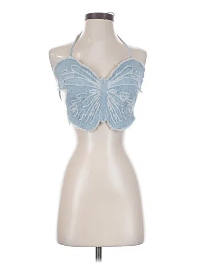 Pre-owned Unbranded Bodysuit In Blue