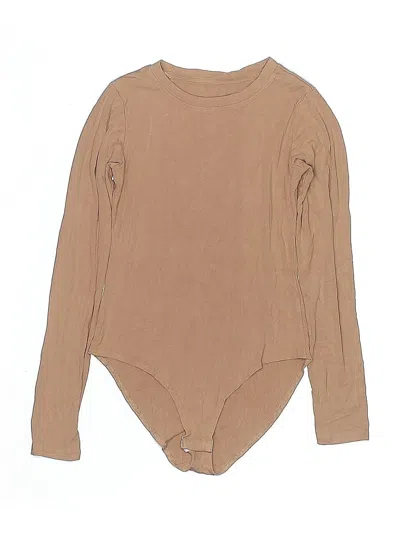 Pre-owned Unbranded Bodysuit In Brown