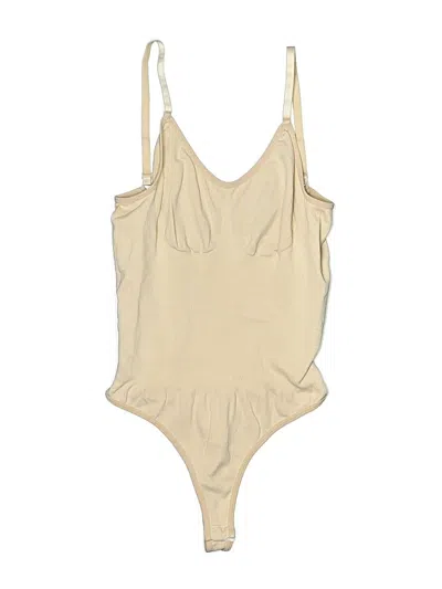 Pre-owned Unbranded Bodysuit In Brown