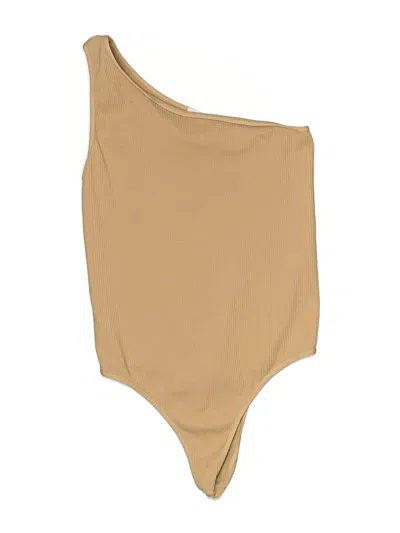 Pre-owned Unbranded Bodysuit In Brown