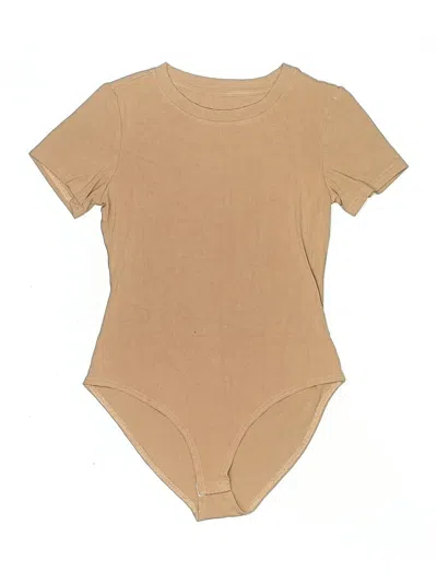 Pre-owned Unbranded Bodysuit In Brown