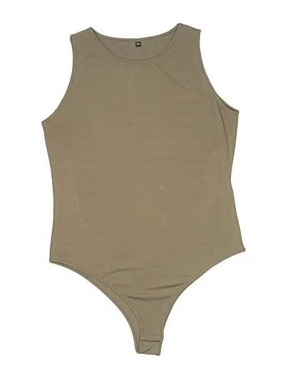 Pre-owned Unbranded Bodysuit In Brown